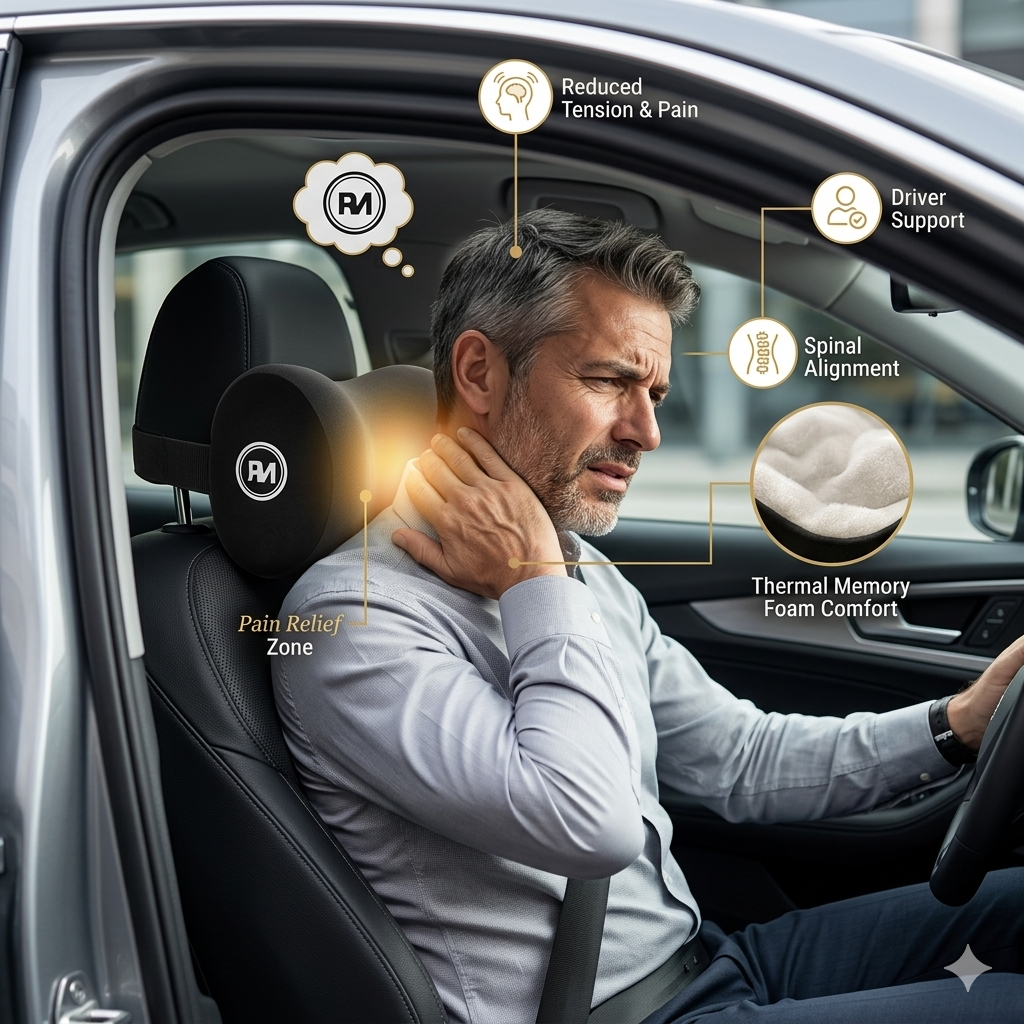 Car Neck Pillow for Pain Relief